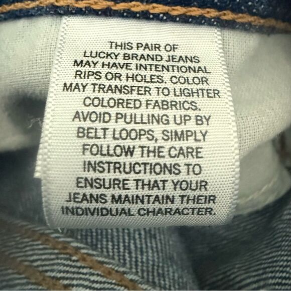 Lucky Brand Legend Vintage Straight Sutter Creek Blue Denim Jeans - Picture 7 of 8